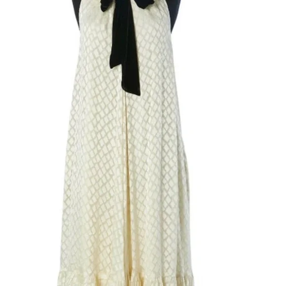 Diane von Furstenberg Ivory Silk-Lined Dress - Picture 2 of 7